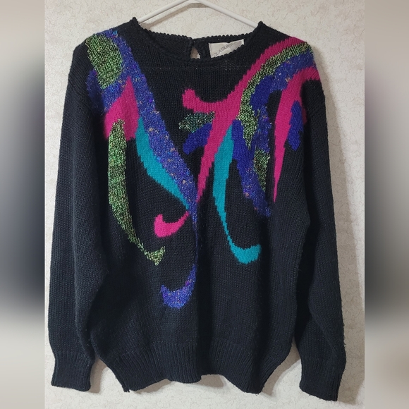 Vibrant vintage sweater M - Picture 1 of 3